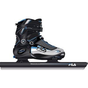 Fila Fila Wizy Ice Speed ​​Skates - Regolabili 38-41 - Nero/Blu