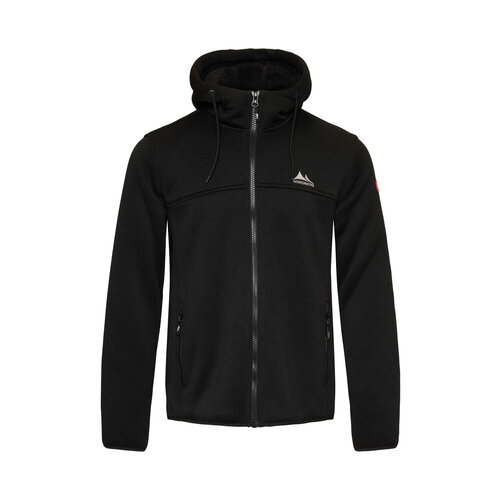 Nordberg Nordberg Jake Fleece Weste - Schwarze Melange - Größe M