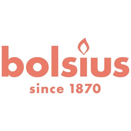 Bolsius Bolsius Stub candle Rusty Pink Ø68 mm - Height 13 cm - Pink/Brown - 60 Burning Hours