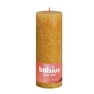 Bolsius Bolsius Stub candle Honeycomb Yellow Ø68 mm - Height 19 cm - Yellow - 85 burning hours