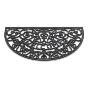 Hamat Alfombra de goma semicircular Hamat Welcome de 45 x 75 cm