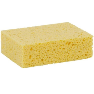 Viscose Sponge Jaune 14 x 11 x 3,5 cm - Éponges biodégradables - Nettoyage / Articles de cuisine