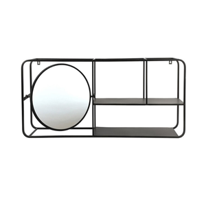 Non Branded Wall rack Ascona - Black