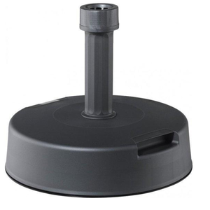 Base de parasol de hormigón antracita de 25 kg