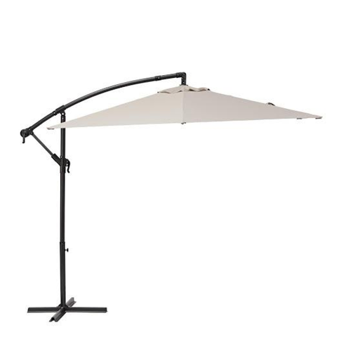 Zw.Parasol Banana Ecru R. 300 cm