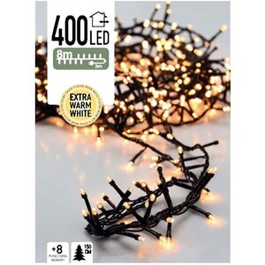 Micro Cluster Lighting 400 LED - Bianco extra caldo - 8 metri Micro Cluster Lighting 400 LED - Bianco extra caldo - 8 metri