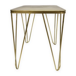 Countryfield Table d'appoint countryfield perryville en or de couleur 46 x 46 cm - hauteur 60 cm