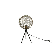Luxury Label Tafellamp Miguel Messing | 34 x 34 x 69 cm