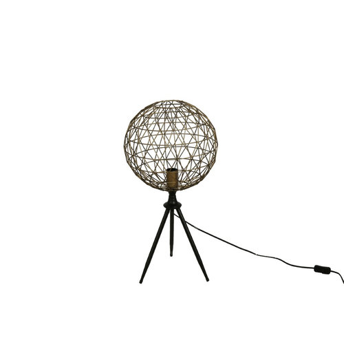 Luxus -Label Tischlampe Miguel Messung | 34 x 34 x 69 cm