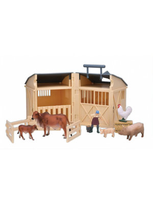 Collecta Collecta Play Set Horse Stall mit Tieren und Accessoires 8-teilig