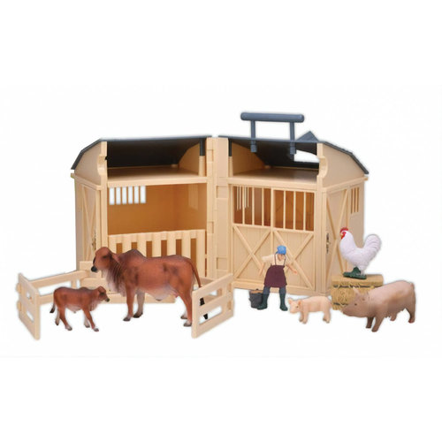 Collecta Collecta Play Set Horse Stall mit Tieren und Accessoires 8-teilig