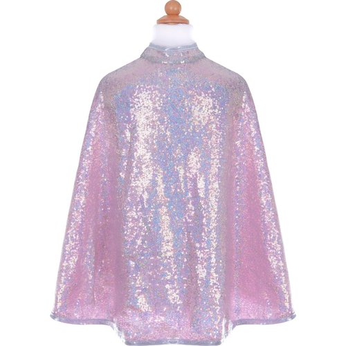 Great Pretenders Silver Sequins Cape / 3-4 years