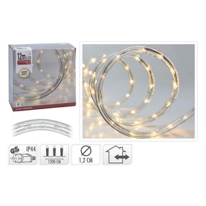 Lichtslang / slangverlichting 12M met 288 LED lampjes - warm wit licht