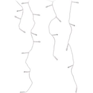 Éclairage de pile de glace 180 LED chaude blanc 6 mètres Éclairage de pile de glace 180 LED chaude blanc 6 mètres