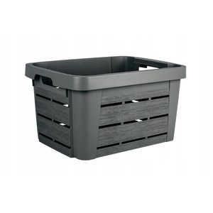 EDA Speicherbox Anthrazit 30 Liter - 46 x 34 x 25 cm