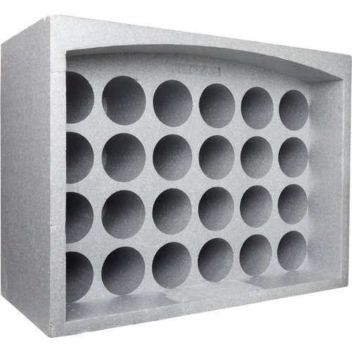 EDA Bottles rack for 24 bottles - Stackable 67 x 29.5 x 50 cm