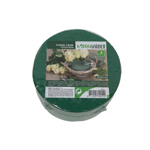 Pro Garden Cylindre en mousse florale 24x 14 x 7 cm