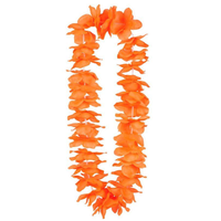 Pakket met 250 stuks Oranje Krans Hawaii | Oranje Feestartikelen | Feestkleding EK/WK Voetbal