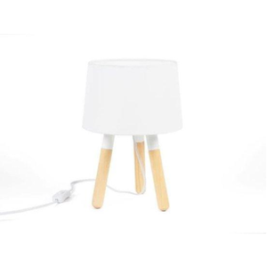 Lampe de table ivre en bois - lumineo