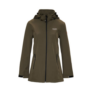 Nordberg Nordberg Iris - Softshell Outdoor Zomerjas Dames - Army - Maat M