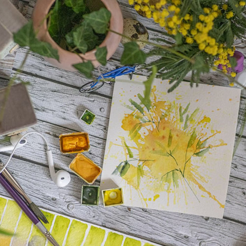 Disfrutar haciendo manualidades