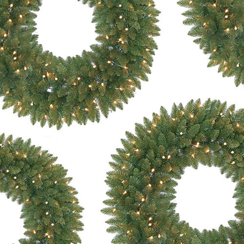 Wieńce świąteczne i girlandy