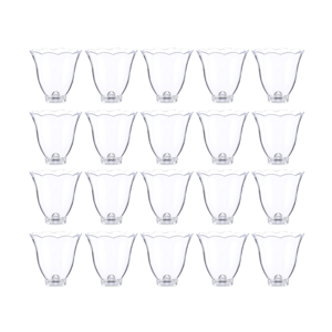 Rosseto 20 piezas Rosseto Liteware Blossom Bowl Cup Plástico Rosseto 20 piezas Rosseto Liteware Blossom Bowl Cup Plástico