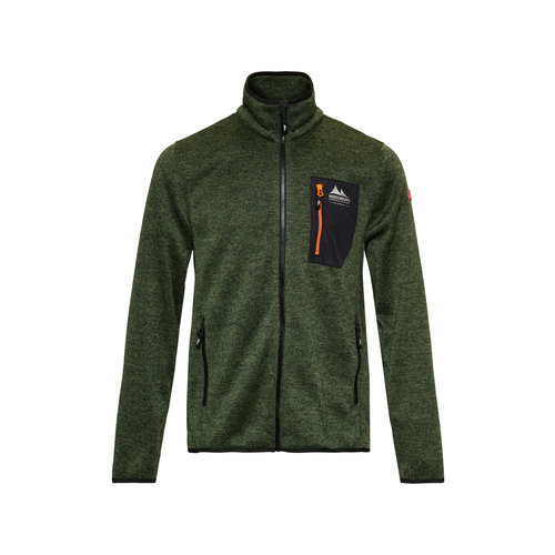 Nordberg Nordberg Noa Fleece Vest - Heren - Groen Melange - Maat L