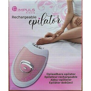 Impuls Beauty wiederaufladbares Epilator - Pink/Weiß