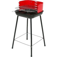 Barbecue 41 x 40 x 74 cm | Including windshield and grill plate