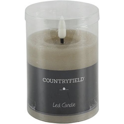 Countryfield Countryfield LED Stub candle Rustic 8 cm - Beige