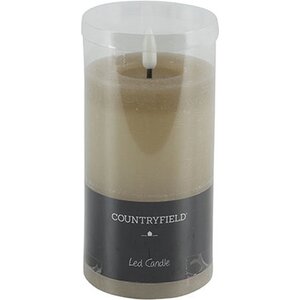 Countryfield Countryfield LED Stompkaars rustiek 12,5 cm - Beige