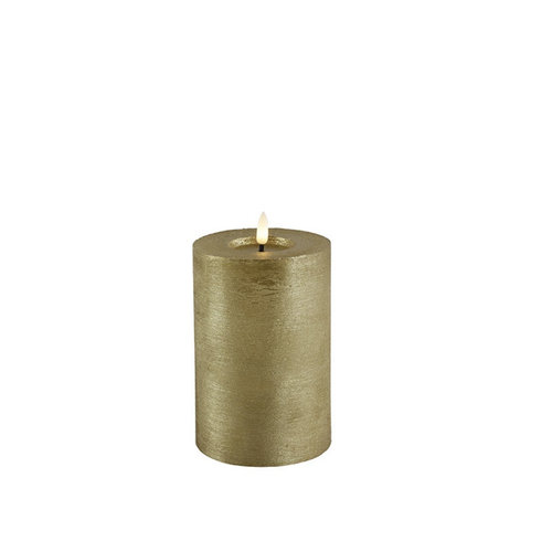 Countryfield Countryfield LED Stub candle Rustic 12.5 cm - Gold