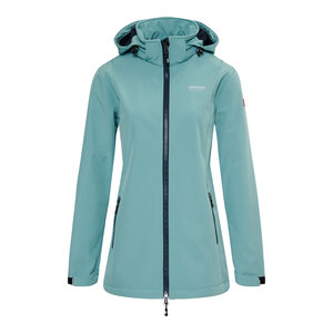 Nordberg Nordberg iris - Softshell extérieur veste d'été dames - bleu minéral - taille xl