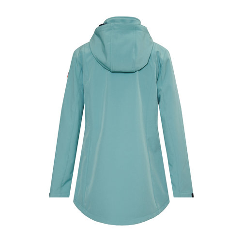 Nordberg Nordberg iris - Softshell extérieur veste d'été dames - bleu minéral - taille 3xl