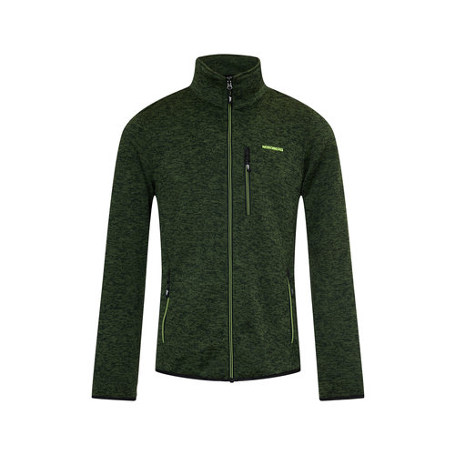 Nordberg Nordberg Jan Fleece Vest - Heren - Groen Melange - Maat L