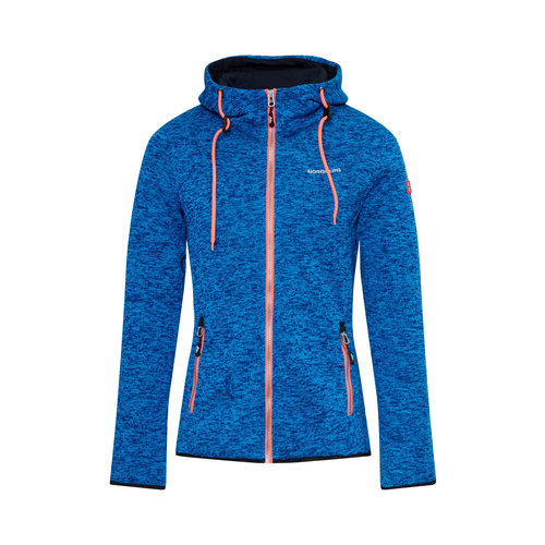 Nordberg Nordberg Elise Fleece Vest - Dames - Blauw Melange - Maat L