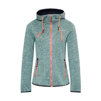 Nordberg Elise Fleece Vest - Dames - Groen Melange - Maat M