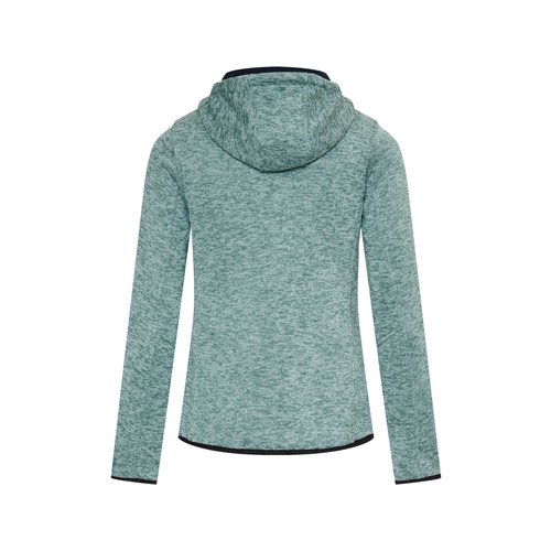 Nordberg Nordberg Elise Fleece Vest - Dames - Groen Melange - Maat XXL