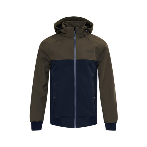 Nordberg Nordberg Viking Softshell - Heren - Army - Maat 3XL Nordberg Nordberg Viking Softshell - Heren - Army - Maat 3XL
