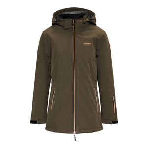 Nordberg Nordberg - Astera Softshell Outdoorjas - Dames - Legergroen - Maat M