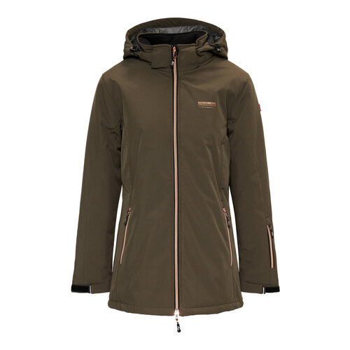 Nordberg Nordberg - ASTERA Softshell Outdoorjas - Mesdames - Armée verte - Taille m