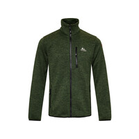 Nordberg Frank Fleece Cardigan - Herren - Grün Melange - Größe M