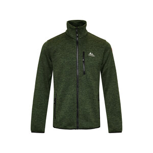 Nordberg Nordberg Frank Fleece Cardigan - Herren - Grün Melange - Größe L