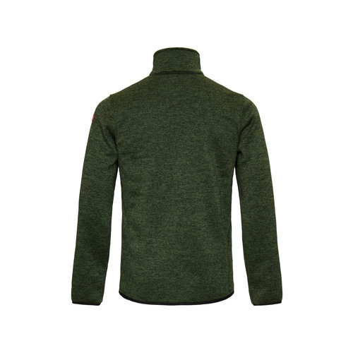 Nordberg Nordberg Frank Fleece Cardigan – Herren – Grün Melange – Größe 4XL