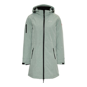 Nordberg Nordberg GITTE - Lange Winterjas - Dames - Mintgroen - Maat L