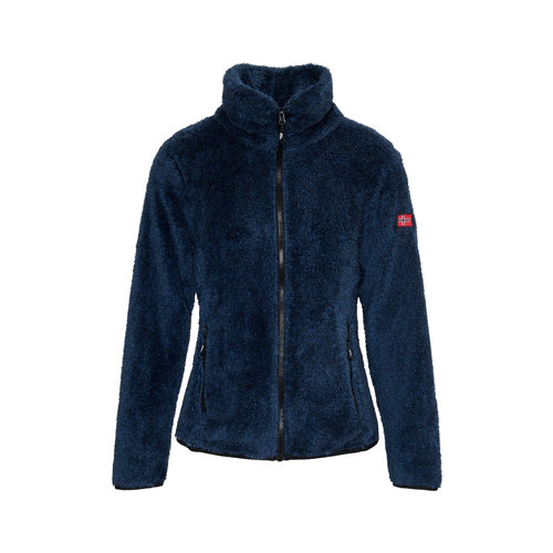 Nordberg Nordberg Evy Fleece Vest - Dames - Navy/Donkerblauw - Maat 4XL Nordberg Nordberg Evy Fleece Vest - Dames - Navy/Donkerblauw - Maat 4XL