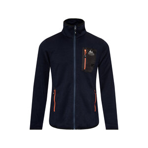 Nordberg Nordberg Noa - Outdoor Fleecevest Heren - Navy/Donkerblauw Melange - Maat 4XL