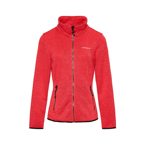 Nordberg Nordberg Andrea Fleece Vest - Dames - Rood melange - Maat S