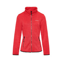 Nordberg Andrea Fleece Vest - Dames - Rood melange - Maat 4XL